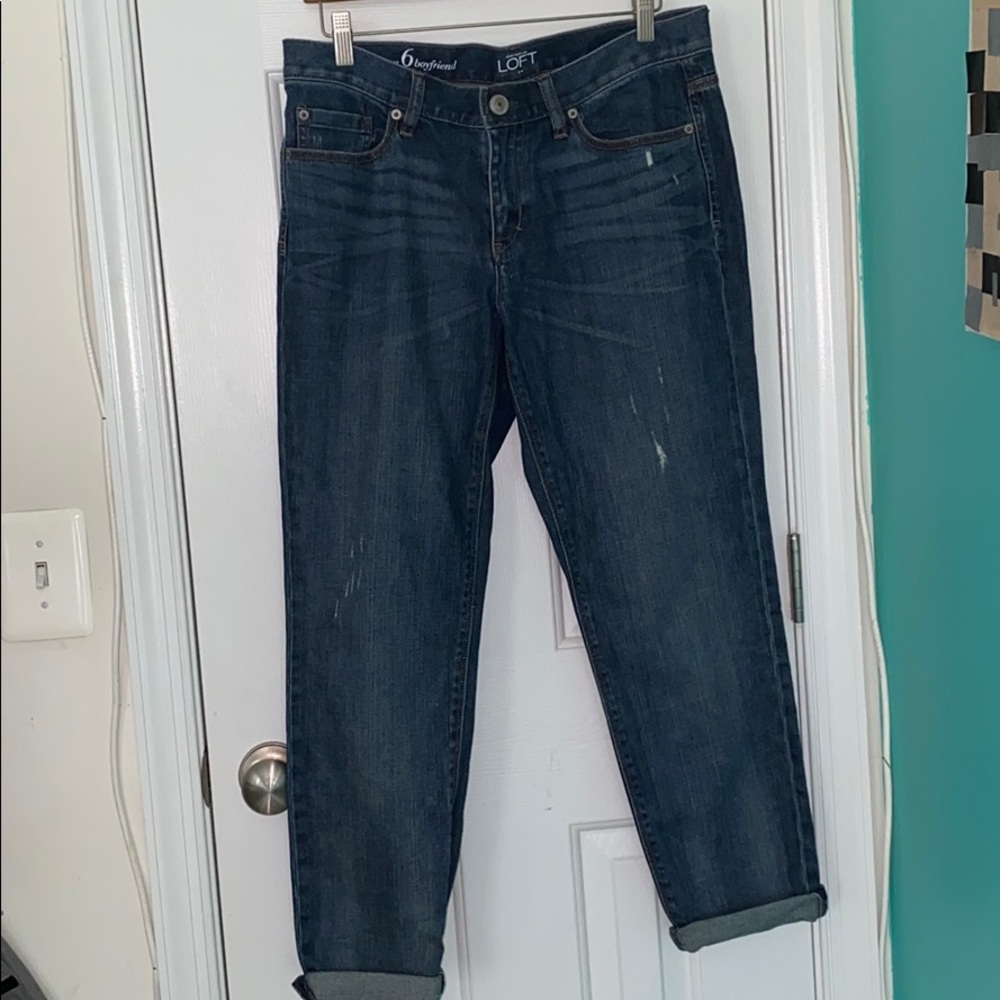 Ann Taylor Loft Boyfriend Jeans